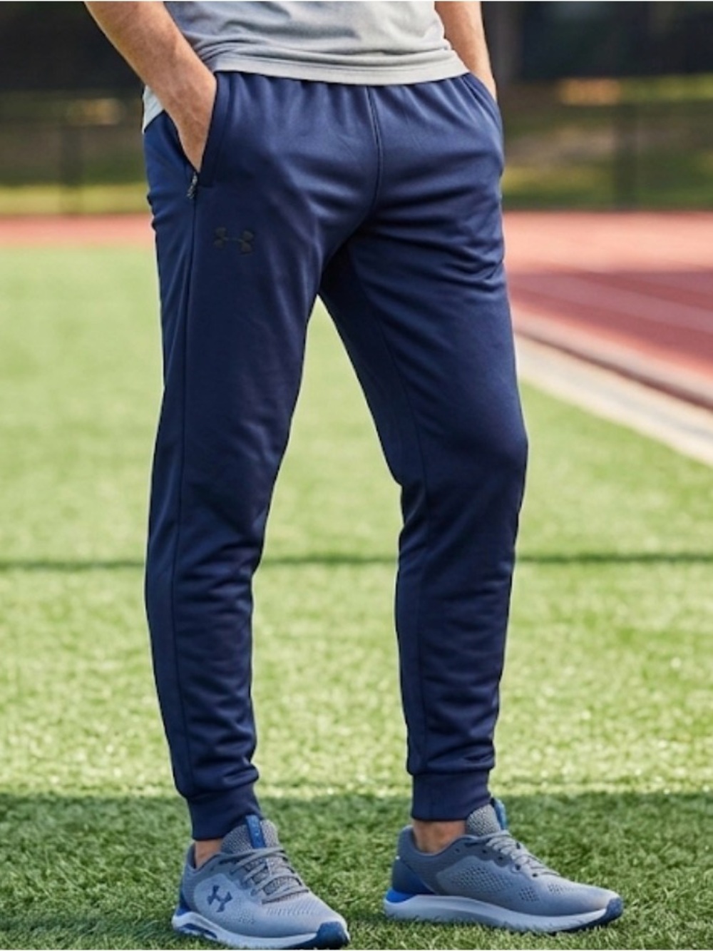 Under Armour Navy Blue Performance Joggers